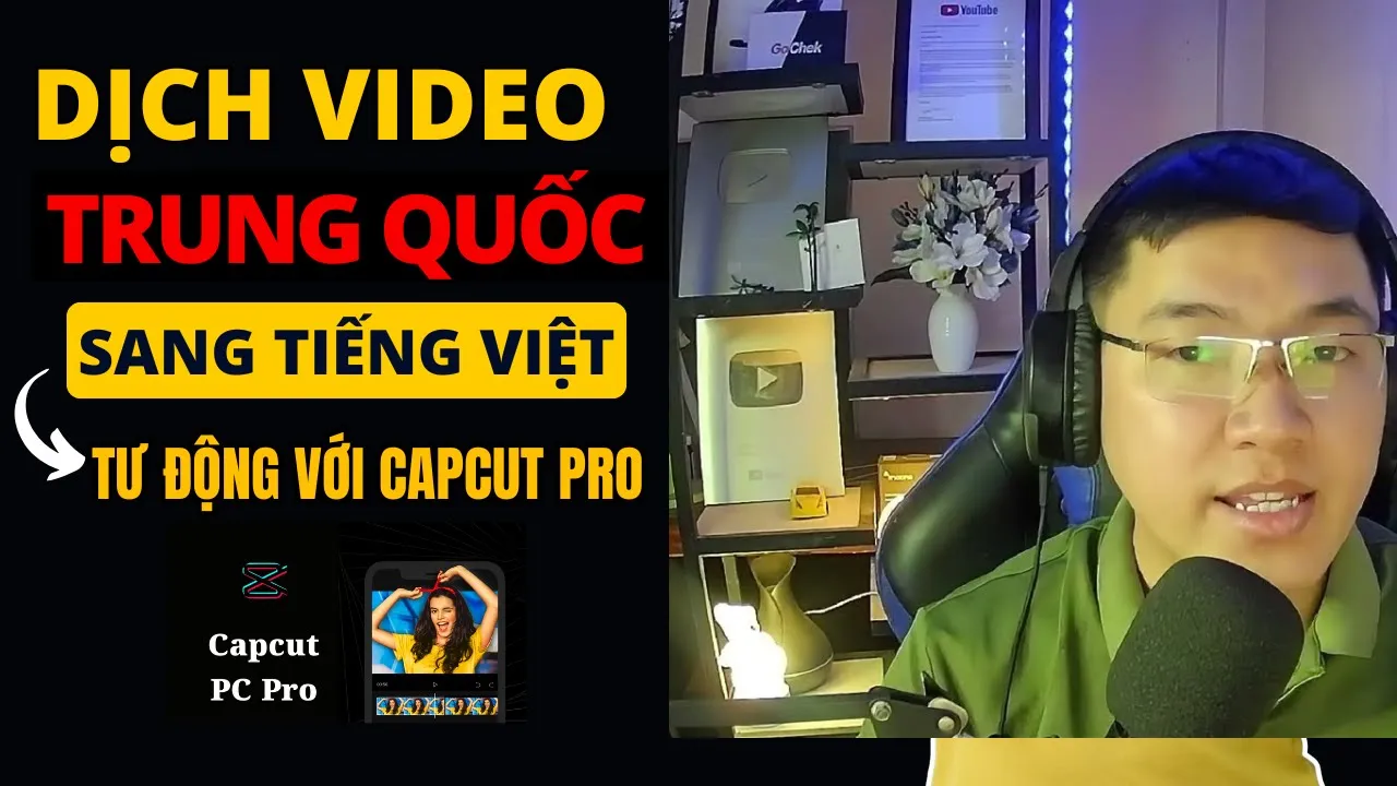 Dịch video tiếng Trung sang tiếng Việt Tự Động Siêu Nhanh