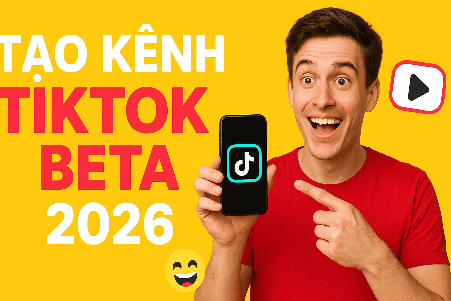 Cách tạo tài khoản tiktok beta mới nhất 2026